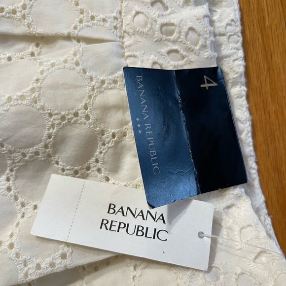 Beautiful Banana Republic preppy eyelet skirt: NWT - Picture 6 of 6